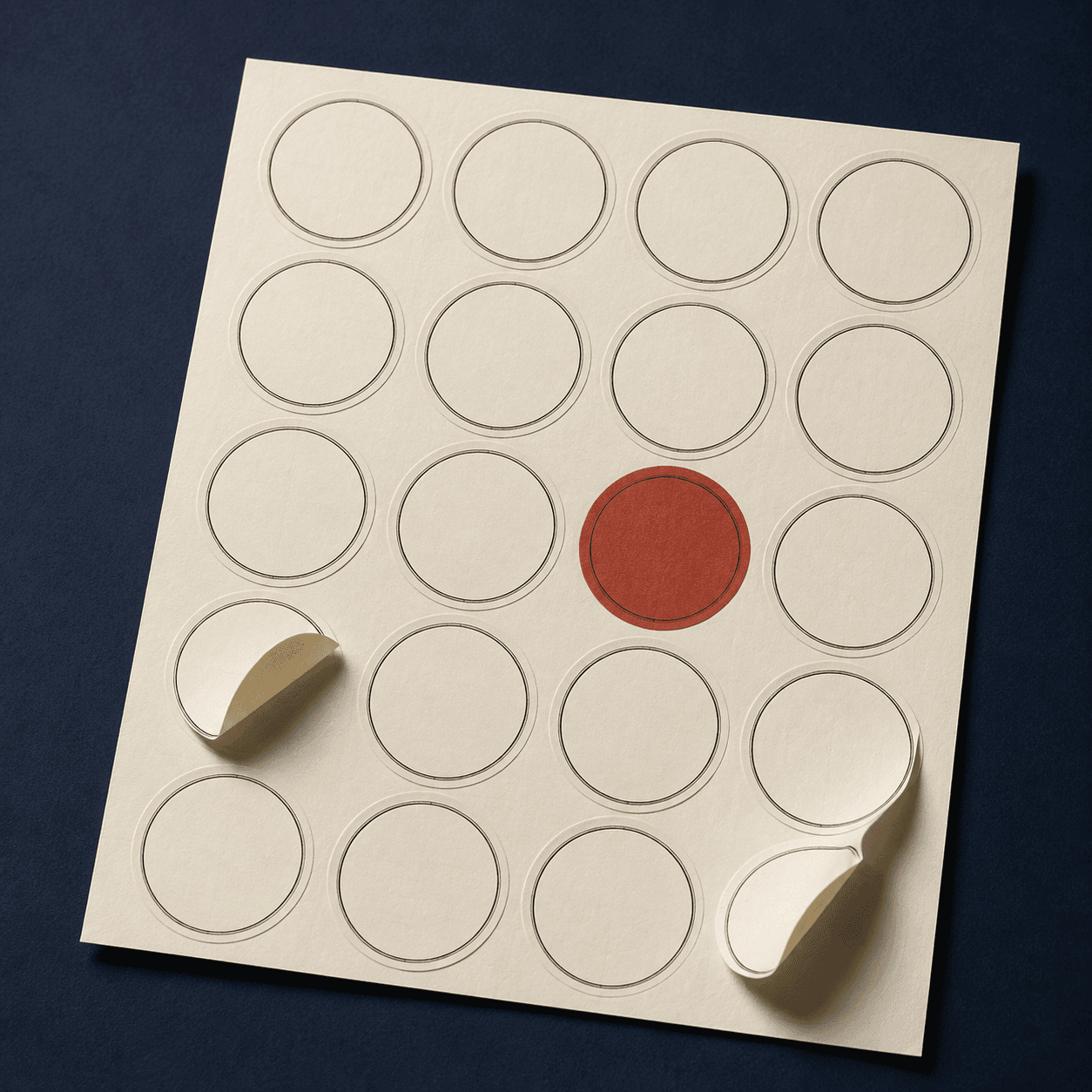 Round Label Set